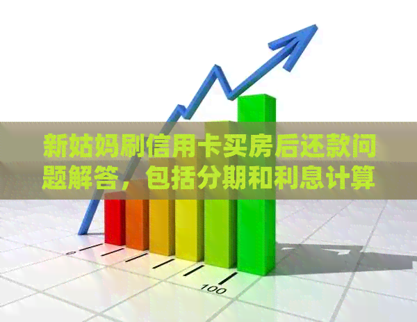 新姑妈刷信用卡买房后还款问题解答，包括分期和利息计算等详细信息。