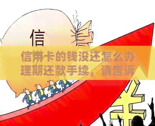 信用卡的钱没还怎么办理期还款手续，请告诉我具体流程。