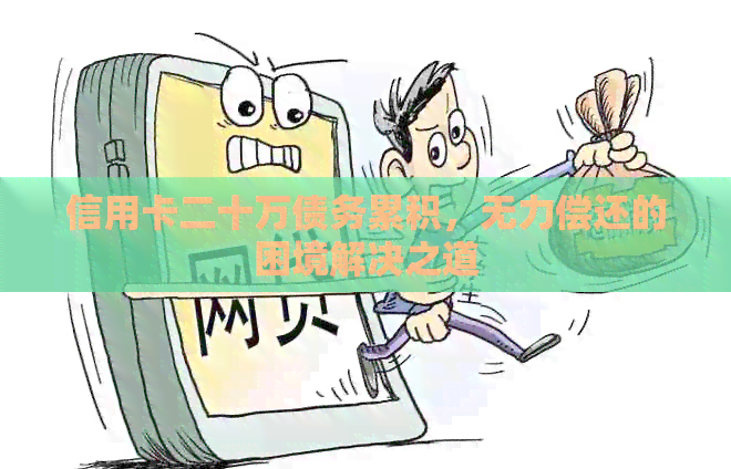 信用卡二十万债务累积，无力偿还的困境解决之道