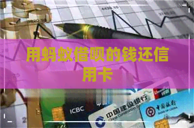 用蚂蚁网贷的钱还信用卡