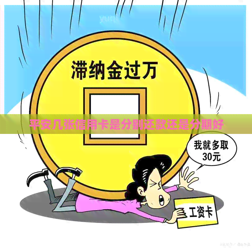 平安几张信用卡是分别还款还是分期好