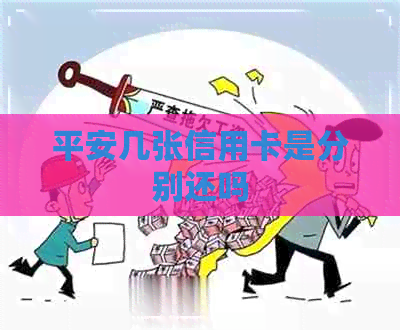 平安几张信用卡是分别还吗