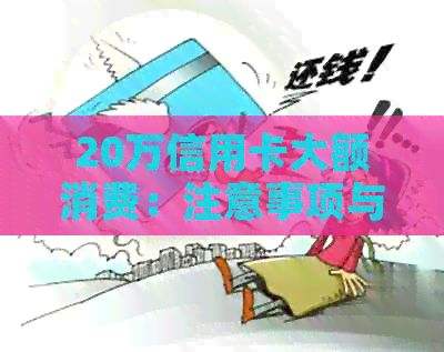 20万信用卡大额消费：注意事项与有效技巧