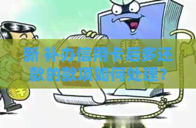 新 补办信用卡后多还款的款项如何处理？