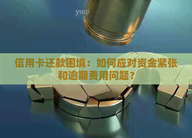 信用卡还款困境：如何应对资金紧张和逾期费用问题？