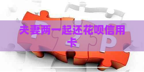 夫妻两一起还信用卡信用卡