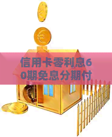 信用卡零利息60期免息分期付款指南：轻松实现无压力消费
