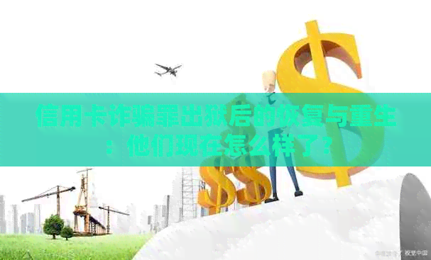 信用卡诈骗罪出狱后的恢复与重生：他们现在怎么样了？