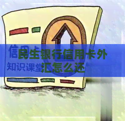 民生银行信用卡外汇怎么还