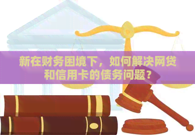 新在财务困境下，如何解决网贷和信用卡的债务问题？