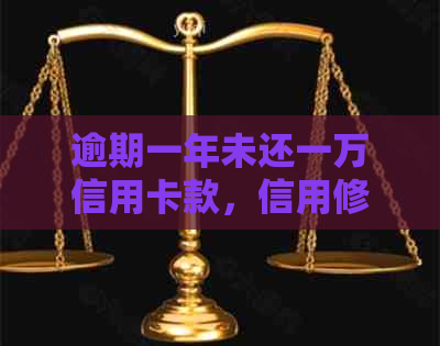 逾期一年未还一万信用卡款，信用修复方案探讨
