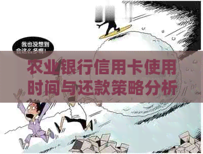 农业银行信用卡使用时间与还款策略分析