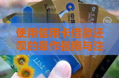 使用信用卡借款还款的操作指南与注意事项