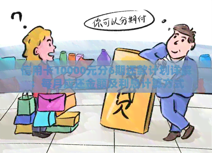信用卡10000元分6期还款计划详解：每月应还金额及利息计算方式