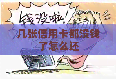几张信用卡都没钱了怎么还