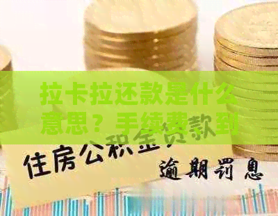 拉卡拉还款是什么意思？手续费、到账时间、宽限期及额度恢复问题解答