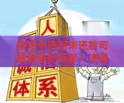 信用卡逾期未还款可能面临的后果：法院传票、信用记录受损及解决方法