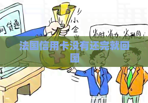 法国信用卡没有还完就回国