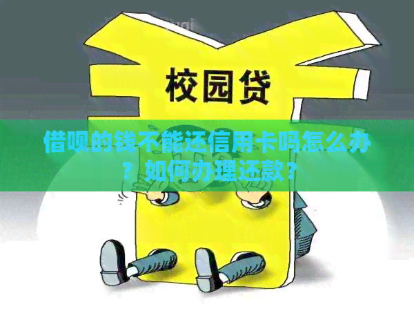 网贷的钱不能还信用卡吗怎么办？如何办理还款？