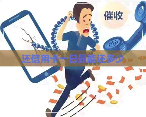 还信用卡一日最能还多少