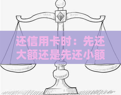 还信用卡时：先还大额还是先还小额？了解这些策略以帮助您更有效地管理债务