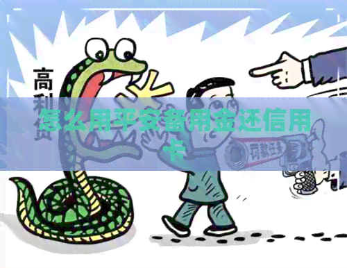 怎么用平安备用金还信用卡