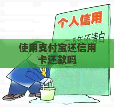 使用支付宝还信用卡还款吗