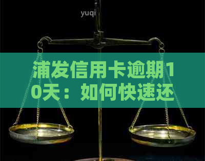 浦发信用卡逾期10天：如何快速还款避免信用受损？