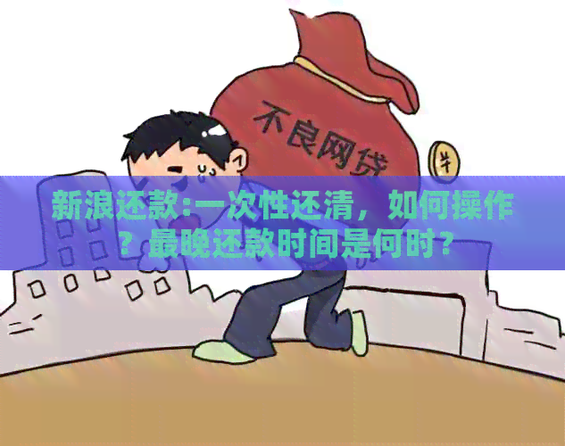 新浪还款:一次性还清，如何操作？最晚还款时间是何时？