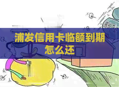 浦发信用卡临额到期怎么还