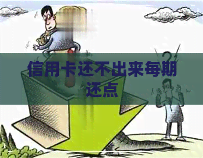 信用卡还不出来每期还点