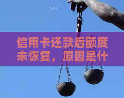 信用卡还款后额度未恢复，原因是什么？如何解决？