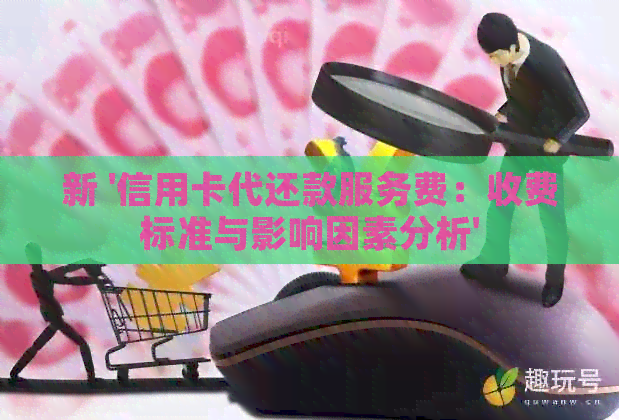新 '信用卡代还款服务费：收费标准与影响因素分析'