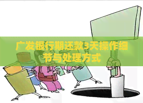 广发银行期还款3天操作细节与处理方式