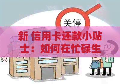 新 信用卡还款小贴士：如何在忙碌生活中避免逾期5天