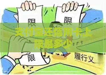 支付宝还信用卡上限是多少