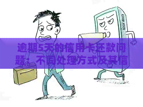 逾期5天的信用卡还款问题：不同处理方式及其信用影响