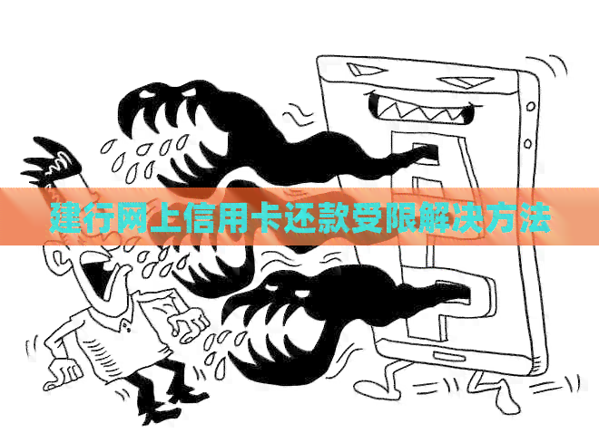 建行网上信用卡还款受限解决方法