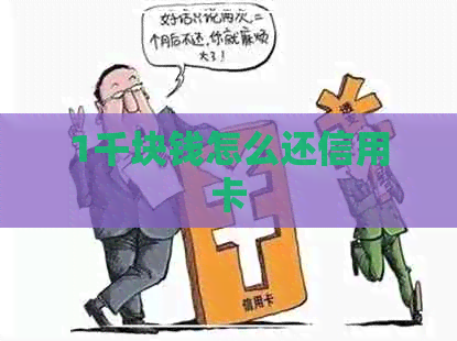1千块钱怎么还信用卡