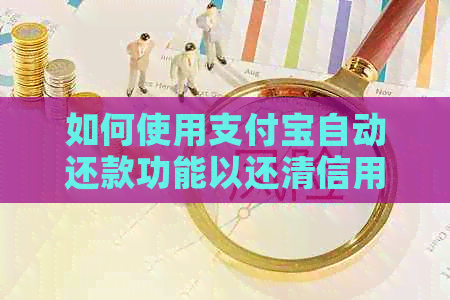 如何使用支付宝自动还款功能以还清信用卡账单？