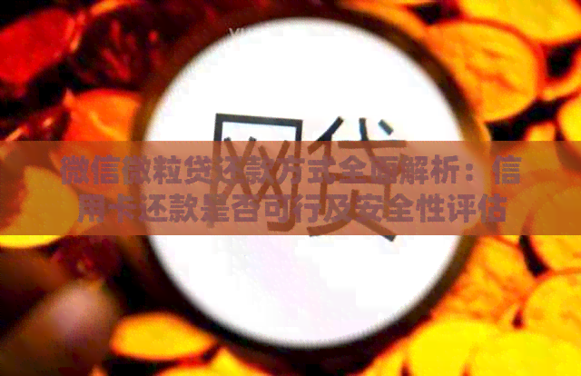微信微粒贷还款方式全面解析：信用卡还款是否可行及安全性评估
