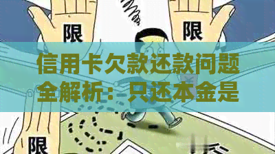 信用卡欠款还款问题全解析：只还本金是否可行？如何制定合理的还款计划？