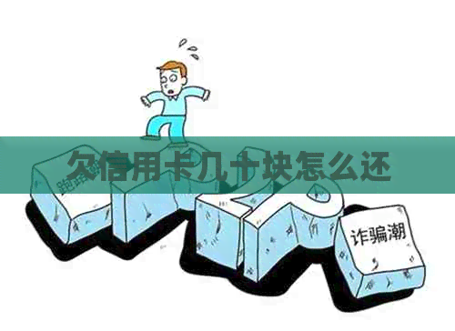 欠信用卡几十块怎么还