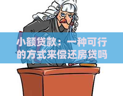 小额贷款：一种可行的方式来偿还房贷吗？