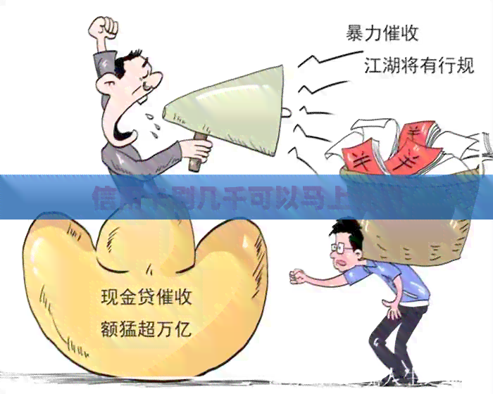 信用卡刷几千可以马上还吗