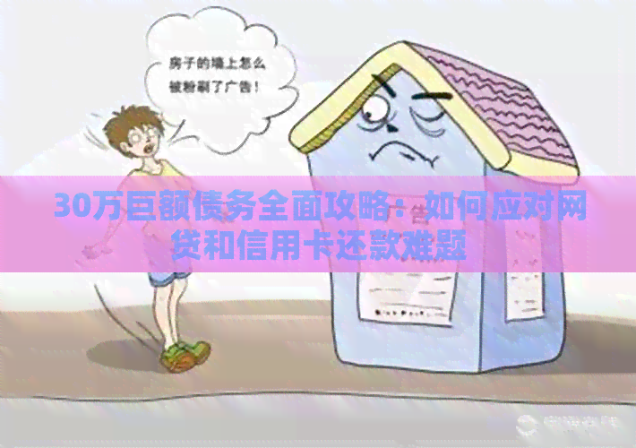 30万巨额债务全面攻略：如何应对网贷和信用卡还款难题