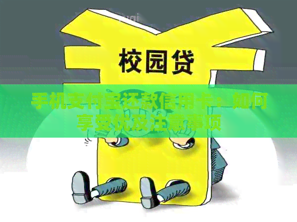 手机支付宝还款信用卡：如何享受优及注意事项