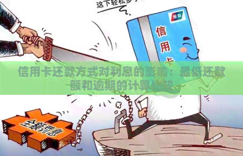 信用卡还款方式对利息的影响：更低还款额和逾期的计算比较