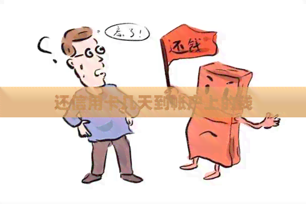 还信用卡几天到帐户上的钱