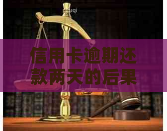信用卡逾期还款两天的后果及解决方法全面解析